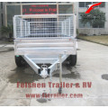 Hot dipped galvanized tandem cage trailer